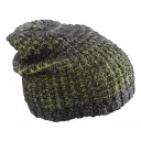 MB7973_Hawis_Beanie_carbonmelange-acidyellow